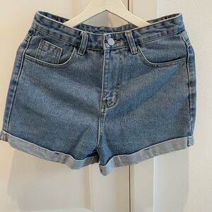 High Waist Women Denim Shorts
